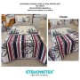 ETEHOMETEX Pamuklu Kapitoneli Yatak Örtüsü Seti TEK KİŞİLİK TİTANİK 8696474232119